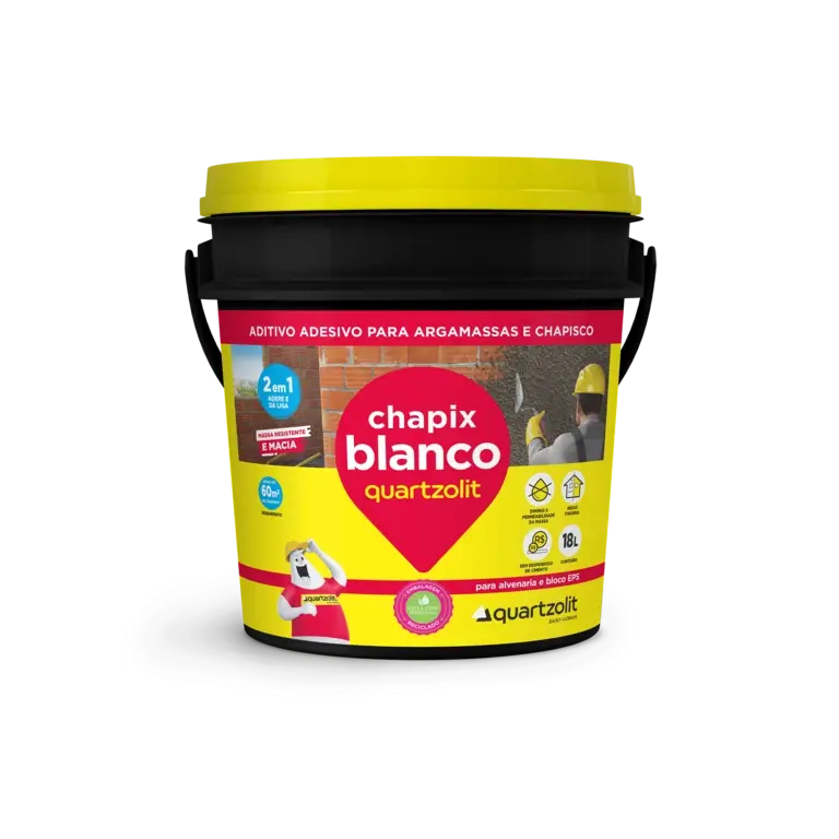 Chapix Blanco Balde 18L Quartzolit