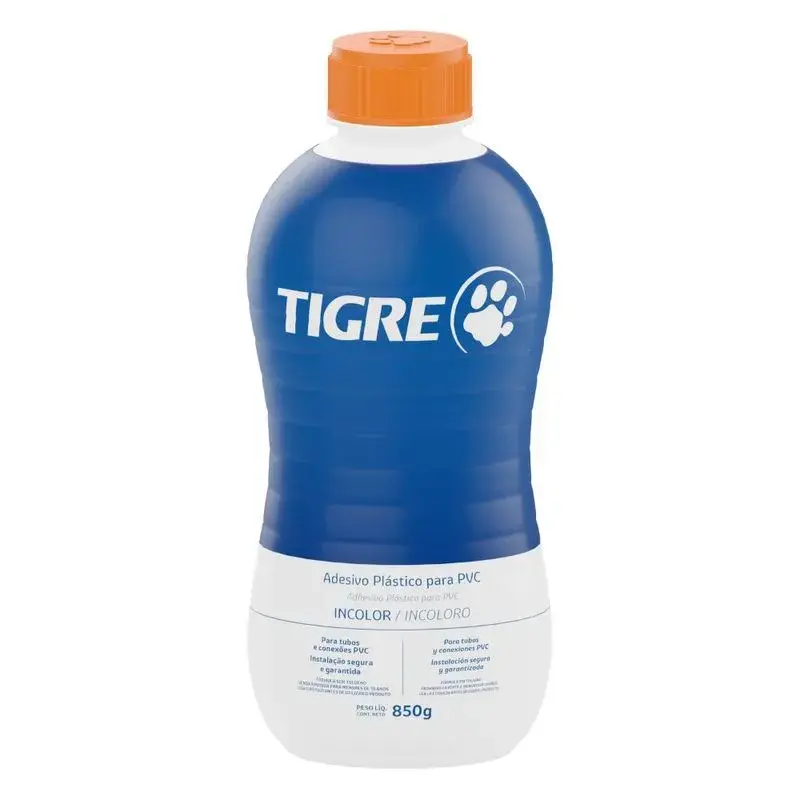 Adesivo PVC frasco 850gr Tigre