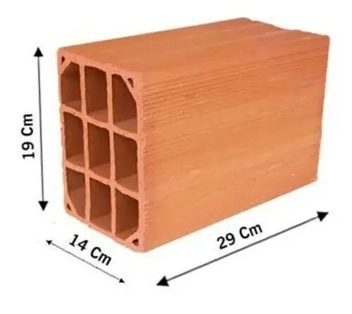 Tijolo Baiano 14x19x29 (baianão)