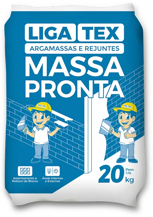 Massa Pronta 20kg Ligatex