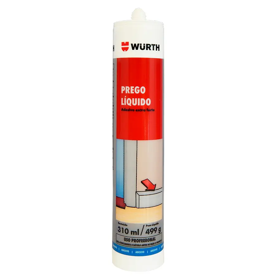 Prego Liquido Branco 310Ml/499G Wurth